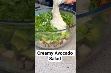 Avocado Salad Recipe #food #recipe #veganrecipes #easyrecipes #viralshorts #salad #healthy #vegies
