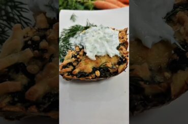 Healthy Oatmeal Spinach Pie | High Protein Breakfast with Egg & Yogurt##OatmealRecipe