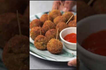 Egg Lollipop Snacks Recipe #shorts