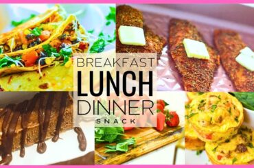 EASY Healthy LUNCH or DINNER RECIPES for Work & School | KIDS LUNCH BOX RECIPES | EASY MEAL PREP