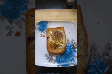 Quick Breakfast recipe Egg toast in Air fryer#egg #eggtoast #healthyrecipes #breakfast #shorts #food