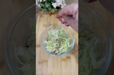 Healthy Diet Lunch | corn rice with garlic chicken breast | green salad | lunch ideas |