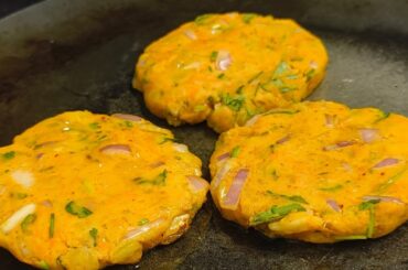 Healthy Sweet Potato Cutlet With Less Oil - Sweet Potato Delight Less Oil Cutlet Recipe