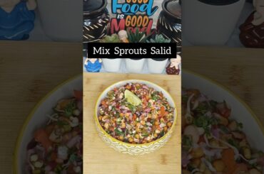 Mix Sprouts Salid #recipe #shorts #healthy #salid #viralvideo #ytshorts
