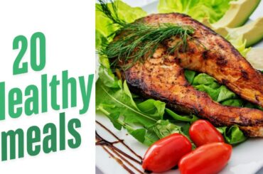 20 AMAZING FOODS FOR WEIGHTLOSS! REMINDER THAT HEALTHY FOOD ISN'T BLAND #healthyfood #youtube #green