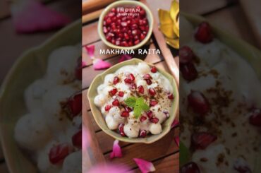 Thanda Thanda refreshing Makhana raita #recipe #easy #food #makhana #raita #summer #healthy #lowcarb