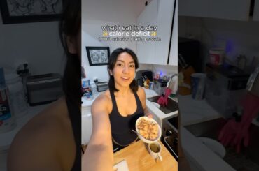 Full Day of Eating in a Calorie Deficit | high protein, weight loss, meal ideas