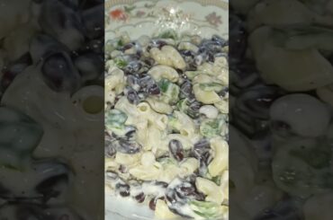 Laal Lobia Aur Macaroni Salad #shorts #ytshorts #shortvideo