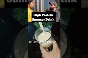 Viral Coach Nitesh Soni #shorts #proteinshake#shake #recipe#summerdrink#drink#niteshsoni#food#lassi