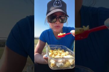 Breakfast at the soccer field  Low calorie and high protein  #healthyfood #healthylifestyle #healthy