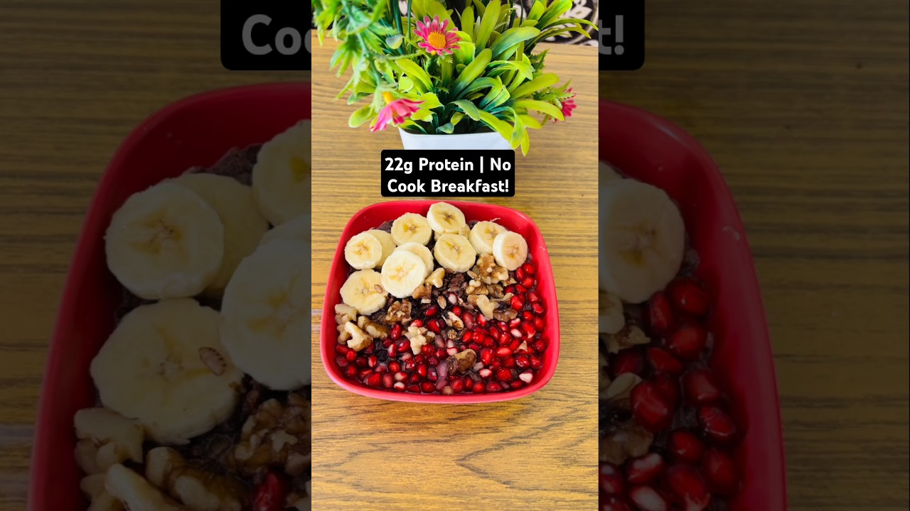 Quick & Healthy Weight Loss Breakfast | 5 Min No Cook, High Protein Recipe. Quick & Healthy Weight Loss Breakfast | 5 Min No Cook, High Protein Recipe.