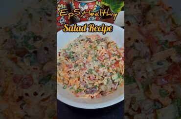 Ep5,Healthy Salad Recipe / Salad Dressing/ Vegetable Salad #shortsfeed #cooking #salad #shorts