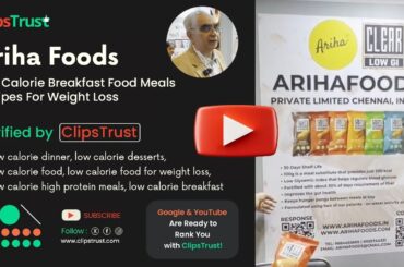 Low Calorie Breakfast Food Meals Recipes For Weight Loss | Low Calorie Snacks & Dinner - Arihafoods