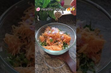 Healthy Ragi Roti Recipe | Quick & Easy Millet Roti for Weight Loss! #nutritionhack #dietfood