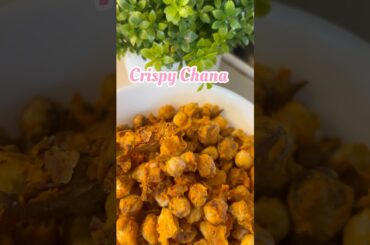 Crunchy Delight: Irresistible Crispy Chana Recipe #crispychana #healthysnack #indianfood #dailyvlog