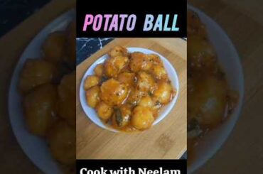 Potato ball recipe by Cook with Neelam #healthy #food #recipe #eveingsnacks #snacks #spicy