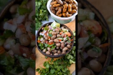 High Protein Boiled Peanut Salad | Healthy Snack #shorts