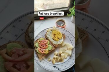 Healthy breakfast for weight loss #fatloss #breakfast #highprotein #dietplan #ytshorts  #weightloss