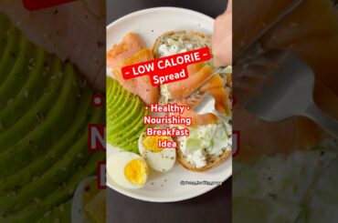 Cucumber Yogurt spread sandwich, low calorie nourishing breakfast #howtomake   #healthybreakfast