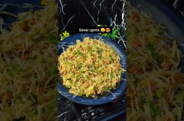 sevai upma| perfect healthy breakfast recipe#healthyfood#upma #sevaiyan #kidslunchbox #youtubeshorts