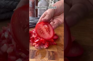 Simple Healthy Salad #food #healthy #healthylifestyle #saladrecipe #video #nature #naturemadeit