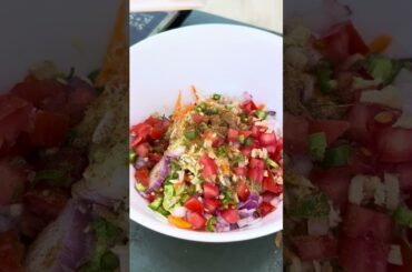 High protein salad!! #proteinsalad #salad #vegansalad #healthy