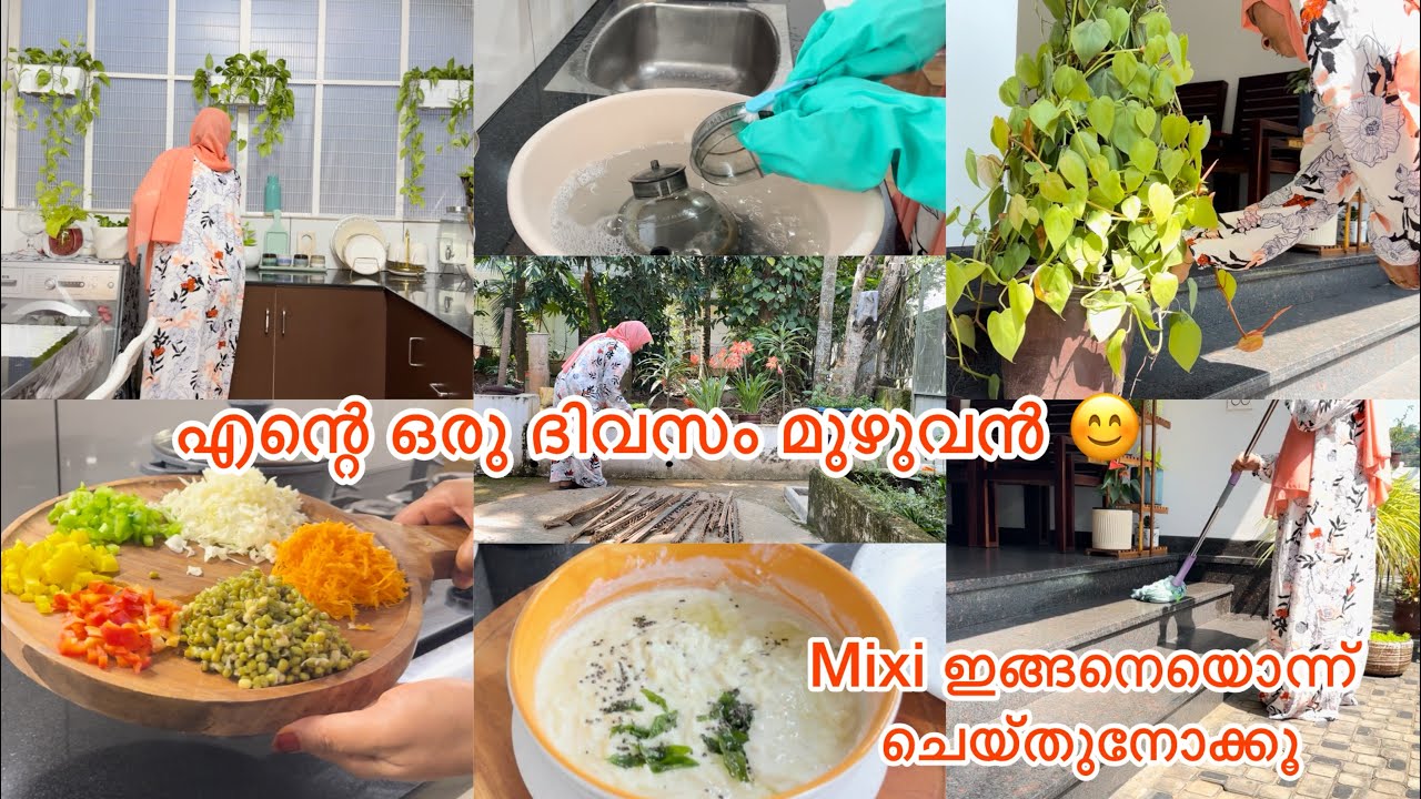 Full day routine/Healthy Breakfast/Healthy Dinner/Easy Salad/Mixy Cleaning tips Full day routine/Healthy Breakfast/Healthy Dinner/Easy Salad/Mixy Cleaning tips