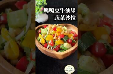 High Protein Chickpea Avocado Salad | Healthy & Easy