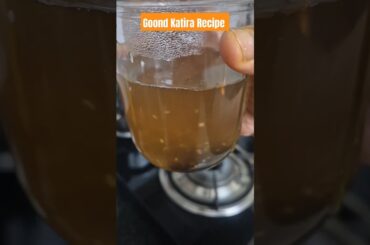 Finally Tried Gondh Katira Recipe #food  #trending #recipe #yts #healthy #mindfulness #lifestyle