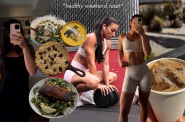Productive Weekend: Meal Prep, Fitness, Date Night & Easy Healthy Recipes