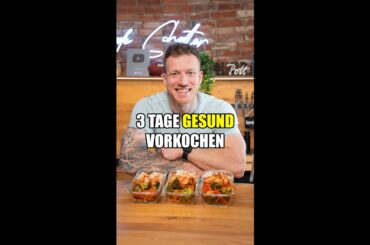 3 Tage gesund vorkochen war noch nie so einfach #gesunderezepte #highprotein #airfryer