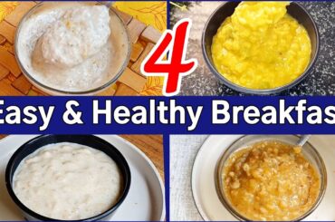 4 Healthy Breakfast For 1- 6 Years Baby | Summer Food For Baby | Mum & Munchkin