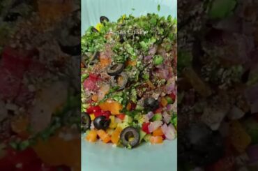 High Protein Salad by Aqsa's Cuisine #salad #AqsasCuisine  #diet #healthy #recipe #protein #food