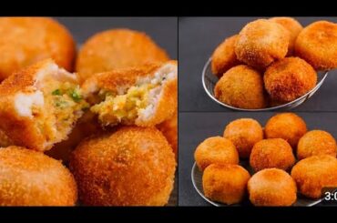 Bread Balls Recipe l Bread Recipe l Bread Breakfast recipes l Bread snacks Recipe l Eat Express l