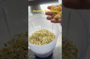 Sprouts Cheela - Packed with Fibre and Protein. Healthy Breakfast Recipe #shortsviral