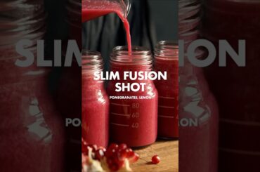 HEALTHY RECIPES | Daily Slim Fusion Shot | Kickstart Your Health Routine!