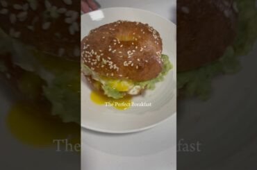 HIGH PROTEIN Breakfast RECIPE #proteinbagel #healthy #breakfast