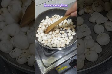 #trending Homemade Protein Balls Crunchy Makhana Recipe #shorts #healthysnacks