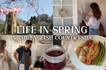 DIY Modern Cottage Home Decor: Sewing Easter Decor, Healthy Recipes, Slow Living Vlog