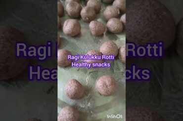 Ragi Kulukku Rotti healthy snacks/tasty recipe