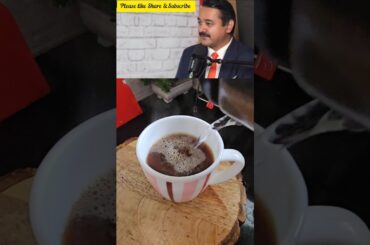 Dr. Shubham Vatsya's AMAZING Black Coffee Recipe for a HEALTHIER You! #shorts #easyrecipe