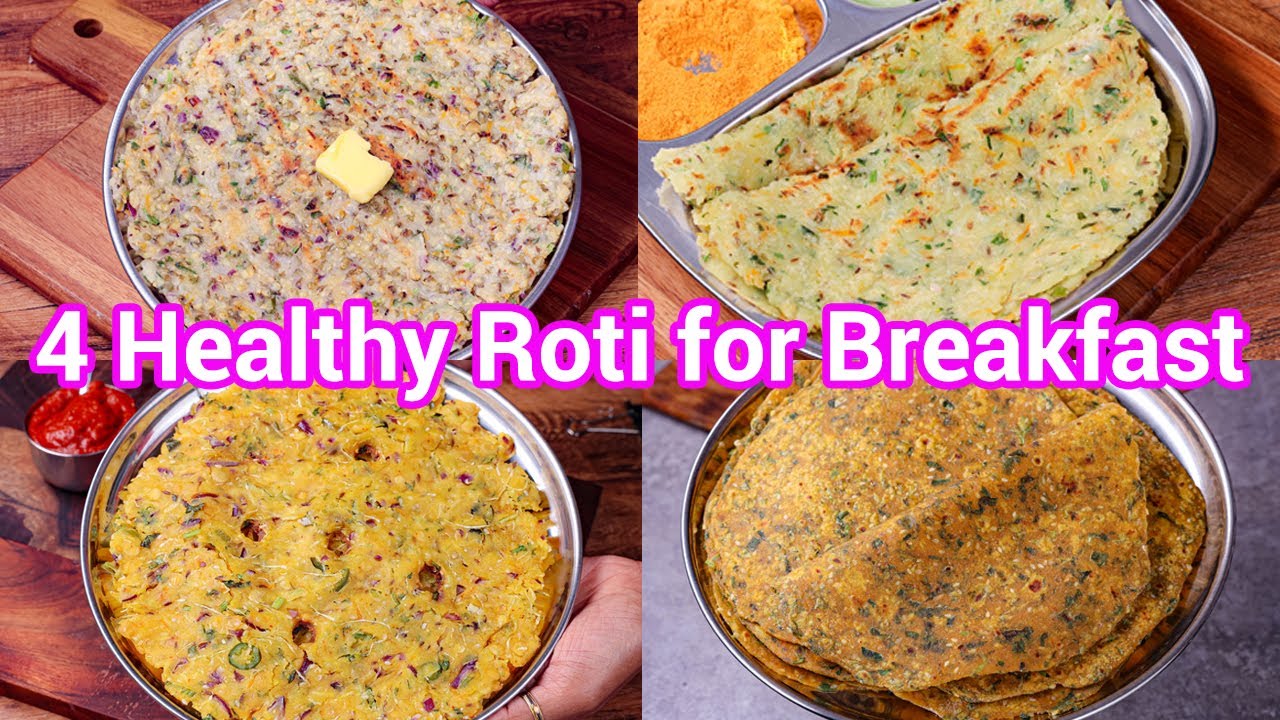 No More Boring Breakfasts! Try These Healthy Roti-Paratha Twists | Roti & Paratha Breakfast Ideas No More Boring Breakfasts! Try These Healthy Roti-Paratha Twists | Roti & Paratha Breakfast Ideas