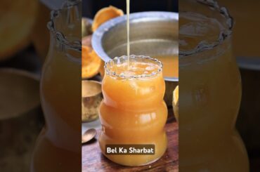 Bel ka Sharbat #summerdrink #healthyrecipes #cooler #summervibes #youtubeshorts #food #shortvideo