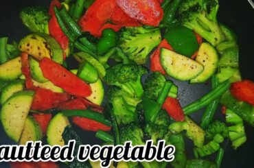 Veggie Delight: Sauteed Vegetables Recipe for a Healthy Snack