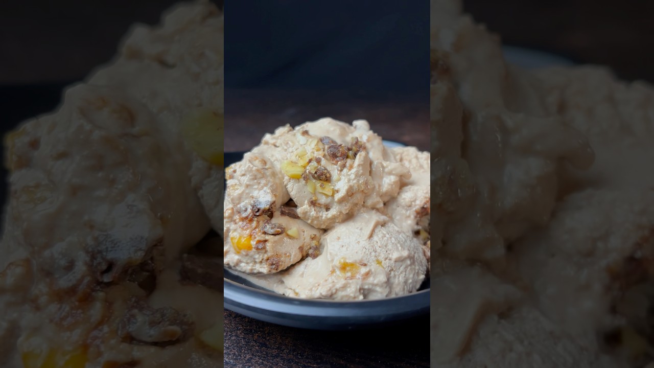 No Sugar No Cream Protein Ice Cream #shorts #foodrecipe #amsr #icecream No Sugar No Cream Protein Ice Cream #shorts #foodrecipe #amsr #icecream