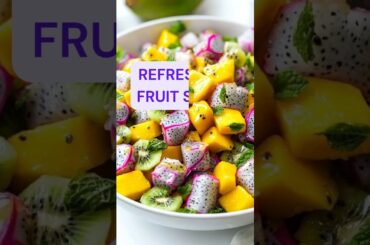 Beat the Heat! 5 Fruit Recipes You'll LOVE! @StudioTop5Famous  #shorts #shortsfeed