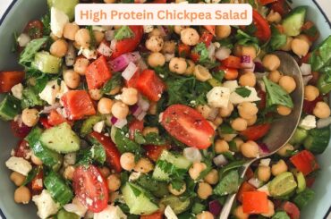 High Protein Chana Salad Recipe | Chickpea Salad Recipe | Protein Salad Recipe