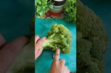 Broccoli Tikki Recipe l healthy snacks recipe #shorts#treanding