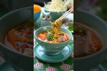 ONE POT NOODLE SOUP #arunavijay #recipe #food #onepot #cooking #noodle soup#soup