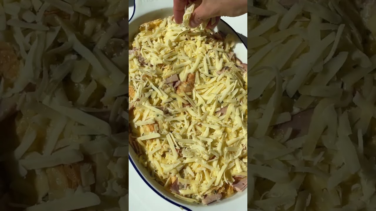 Croque Monsieur Breakfast Bake | The Defined Dish #easterbrunch Croque Monsieur Breakfast Bake | The Defined Dish #easterbrunch